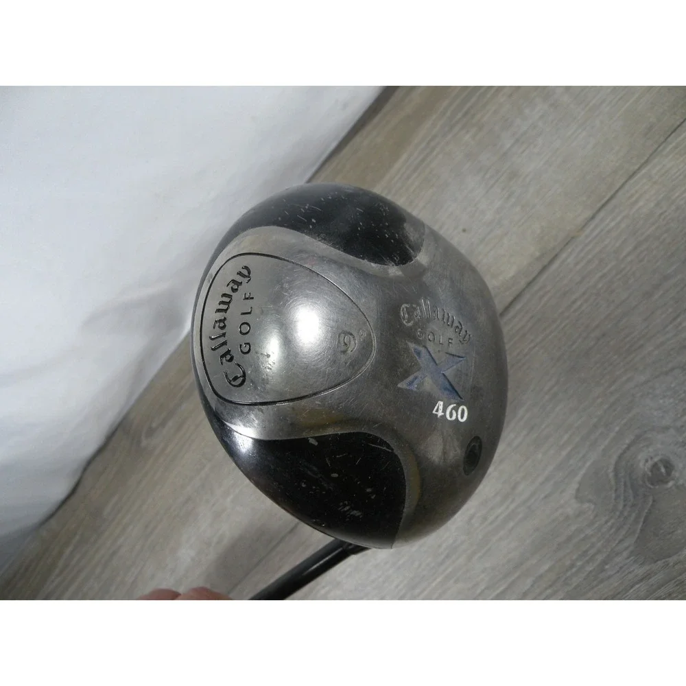 Callaway Golf X 460 Driver 9 Degree Fujikura 65g Stiff Flex Graphite Shaft 44.5